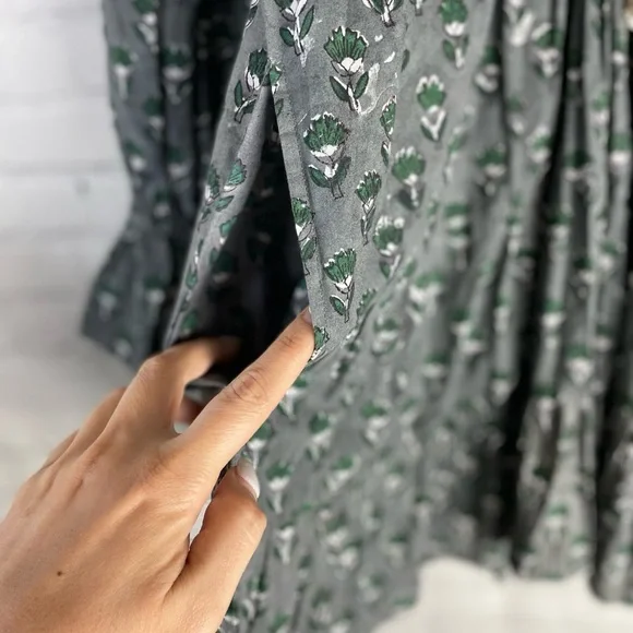 Modern Soul Green Floral Mini Dress - Picture 9 of 12